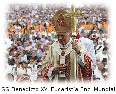 Eucaristía con SS Benedicto XVI, Milán